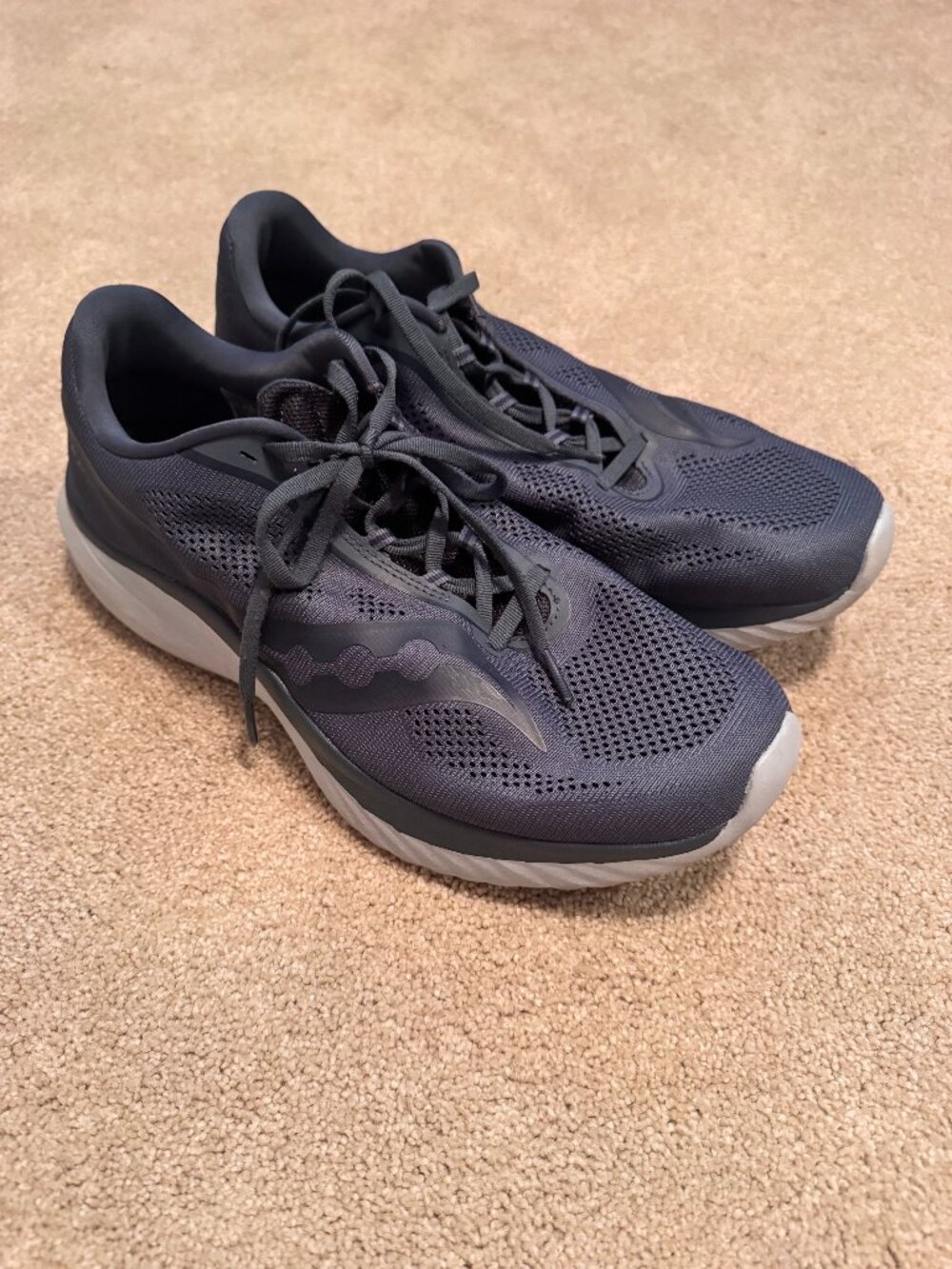 Saucony Kinvara 15 Running Shoes Dusk/Granite Men's Size 11 Lightweight